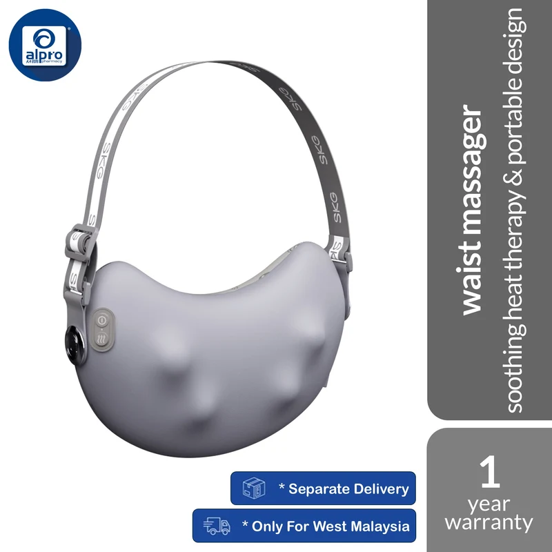 SKG T1-2 Pro Waist Massager | Soothing Heat Therapy & Portable Design