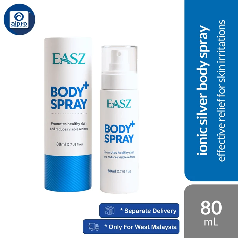 Health Tech BodySpray 80mL | Effective Relief for Skin Irritations, Sunbrun & Insect Bites