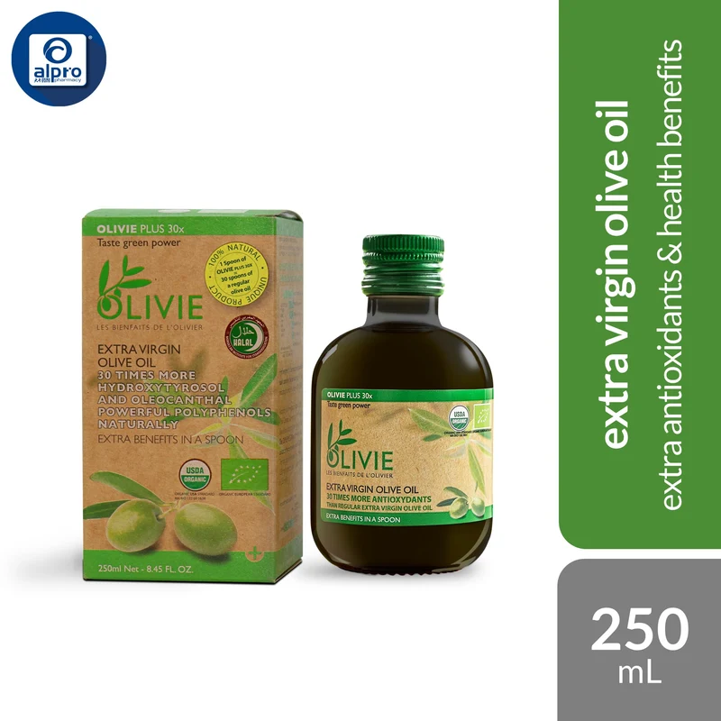 Olive House Olivie Oil Plus 30× Extra Virgin 250mL | Extra Antioxidants & Health Benefits