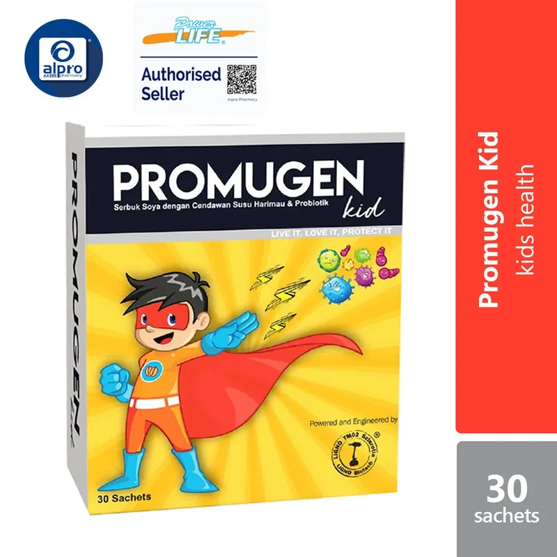 Promugen Kid 2g 30s | With Probiotics & Soy Powder with Tiger Milk Mushroom
