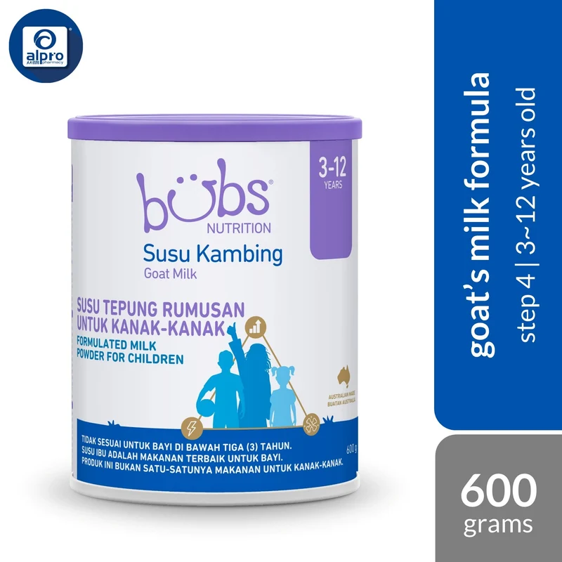 Bubs Adv Plus+ Goat Formula Stage 4 600g | Gentle Nutrition