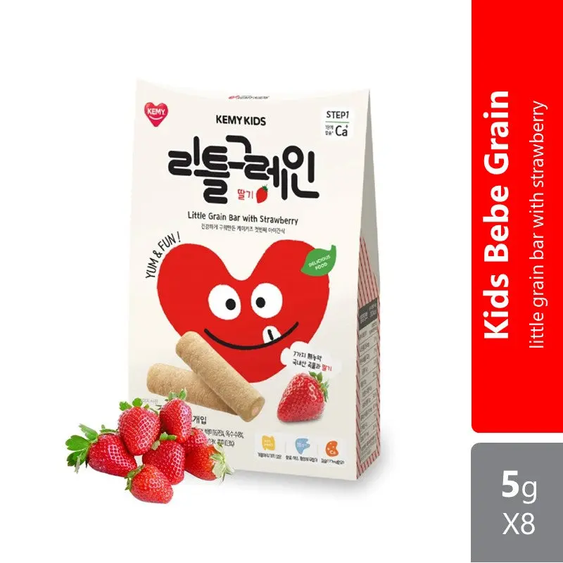 Kemy Kids Bebe Grain - Strawberry 8x5g