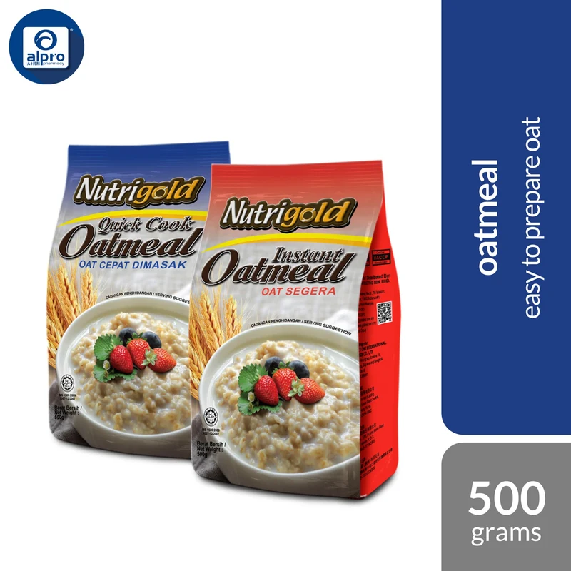 Nutrigold Oatmeal (Quick Cook/ Instant) 500g