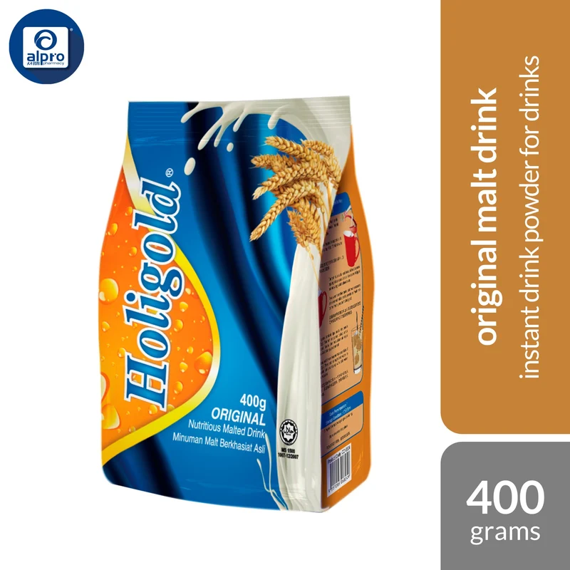 Nutrigold Holigold Original Nutritious Malted Drink 400g | Instant Drink Powder for Malt Drinks
