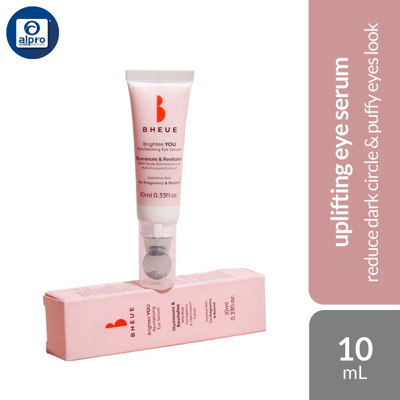 BHEUE Brighten YOU. Uplifting Eye Serum 10mL | Helps Reduce Dark Circle & Puffy Eyes Look