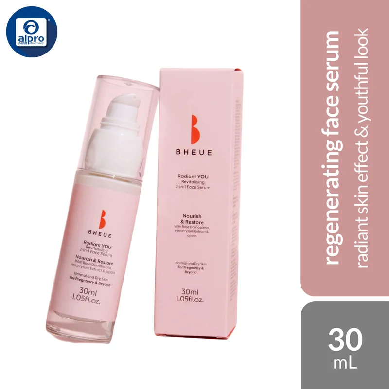 BHEUE Radiant YOU. 2in1 Regenerating Serum 30mL | Radiant Skin Effect & Youthful Look