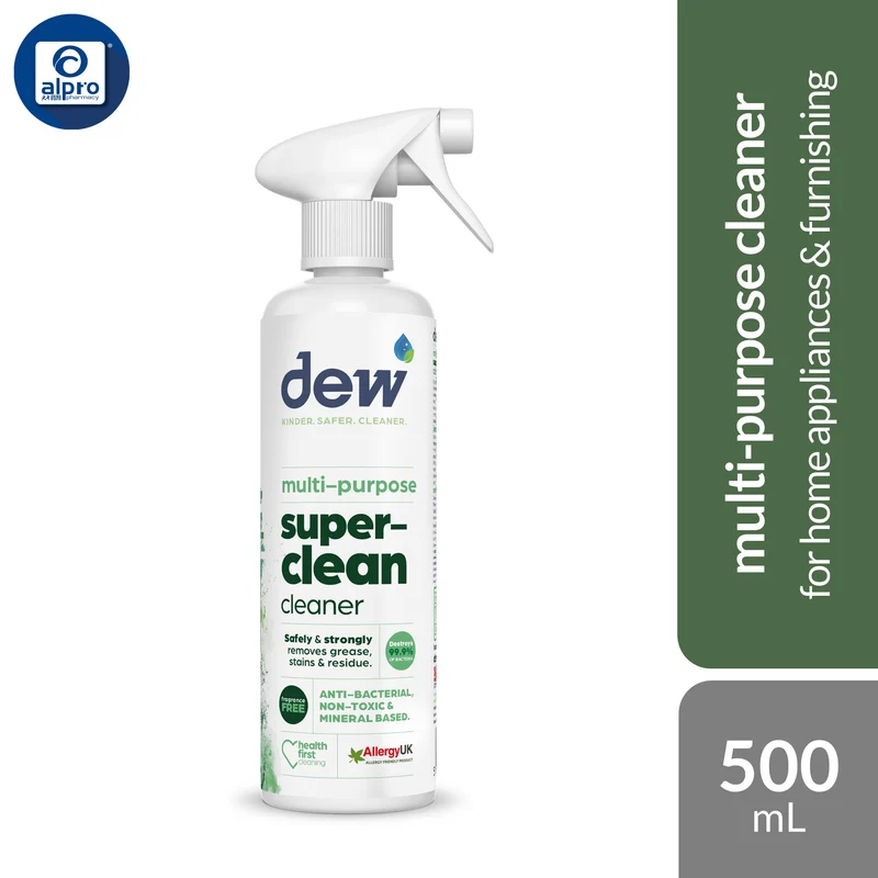 Dew Super-clean Fragrance Free 500mL | Suitable For Cleaning Home Appliances & Furnishing