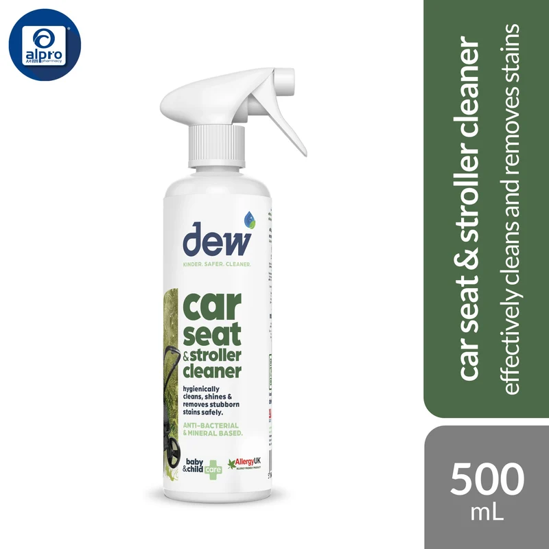 Dew Car Seat & Stroller Cleaner 500mL | Effectively Cleans & Removes Stains