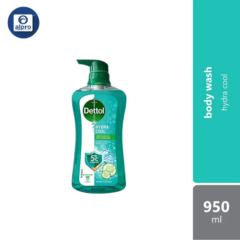 Dettol Shower Gel Hydracool 950ml | Refreshing & Cooling