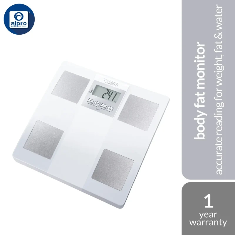 Tanita Body Fat Monitor 051 | Accurate Reading for Body Weight, Fat & Water