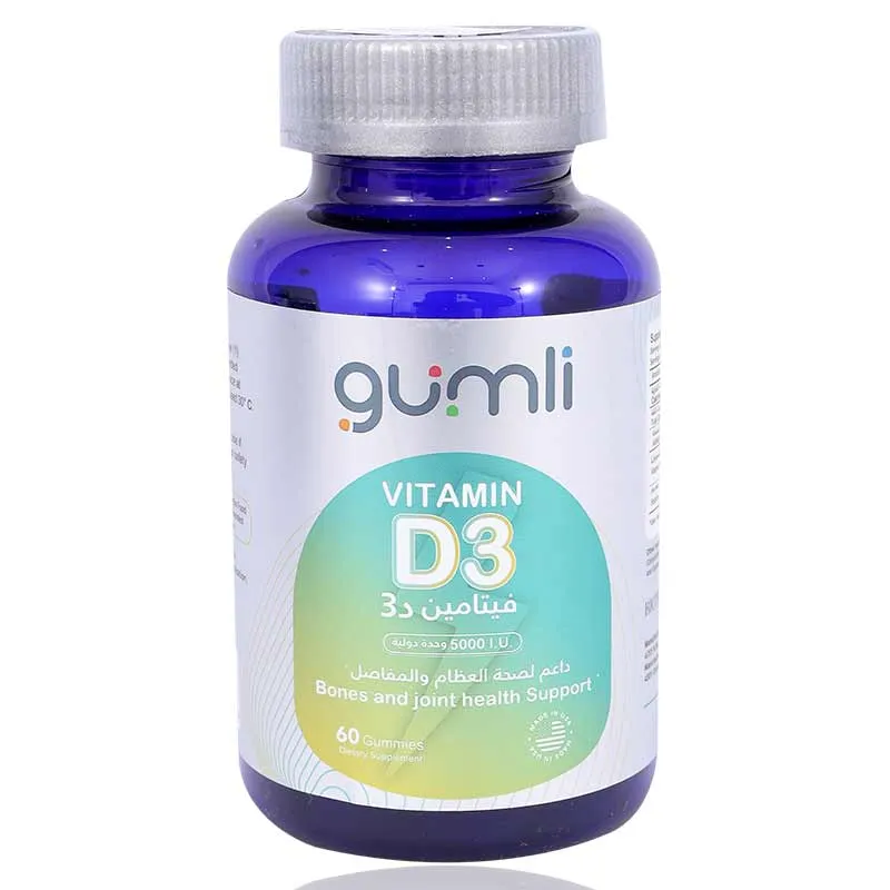 Biotonics Gumli Vitamin D3 5000iu Gummies 60'S