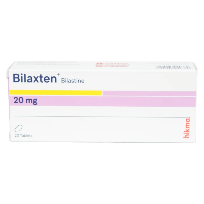 Bilaxten 20mg Tablets 20'S