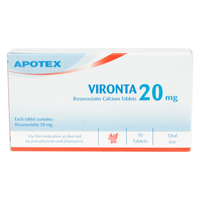 Vironta 20mg Tablets 30'S