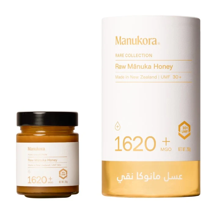 Manukora Raw Manuka Honey 1620+mgo 250g