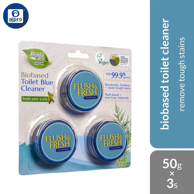 ReadyCare Signature Selection Biobased Toilet Blue Cleaner 50g ×3s