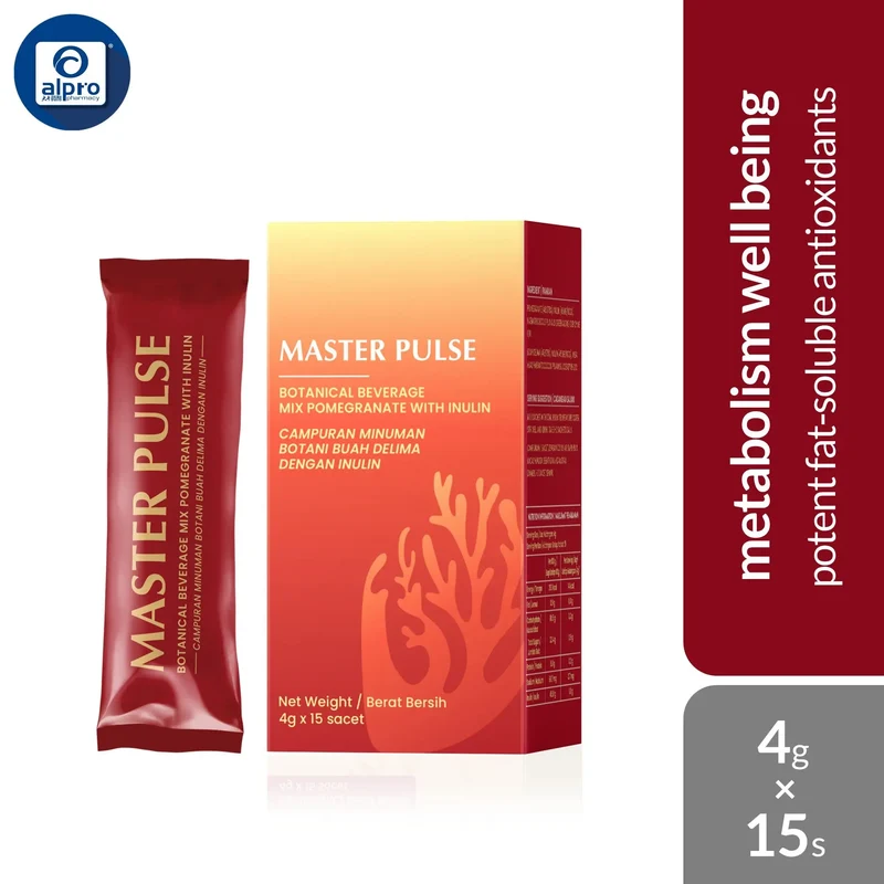 Master Pulse 4g ×15 Sachets | Potent Fat-Soluble Antioxidants