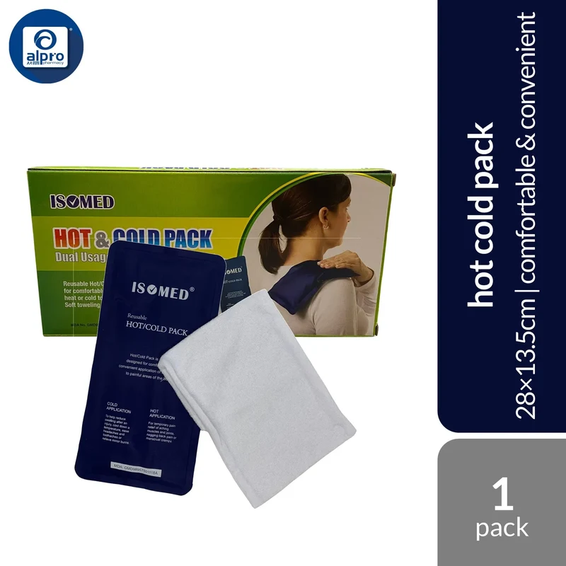 Isomed Hot Cold Pack 28×13.5cm Size M | Comfortable & Convenient
