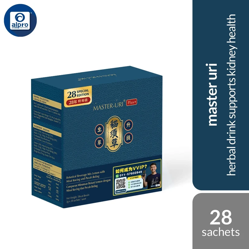 Master Uri 5g 28s | Herbal Drink Supports Kidney Health