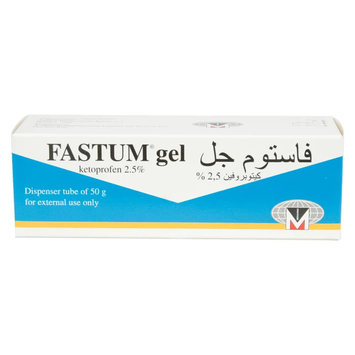 Fastum Gel 2.5% Dispenser Tube 50g