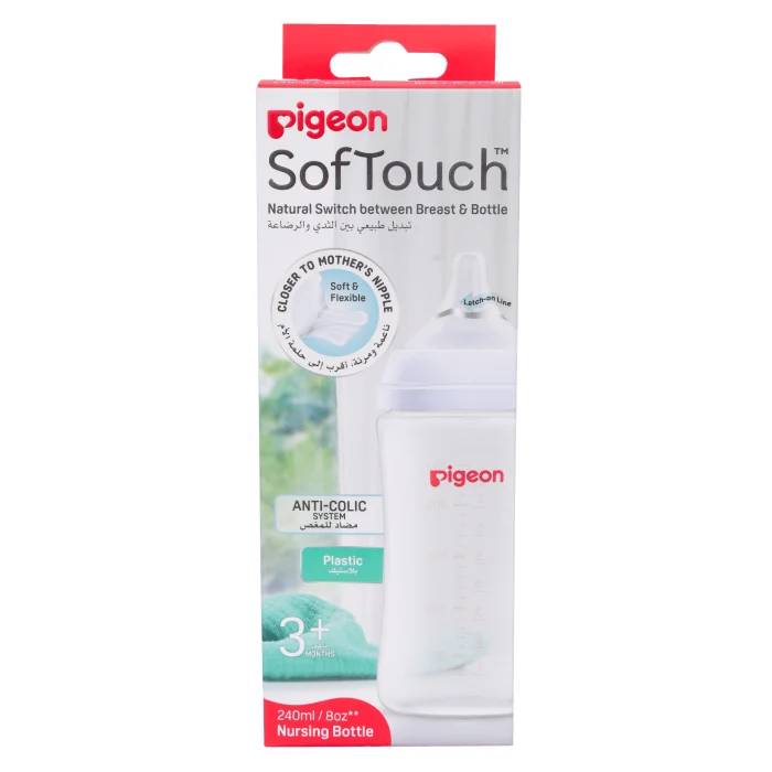 Pigeon Softouch Wn3 Nursing Bottle Glass 240ml