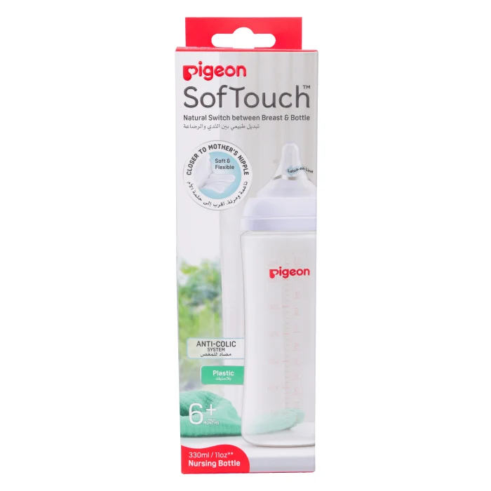 Pigeon Softouch Wn3 Nursing Bottle Plastic 330ml
