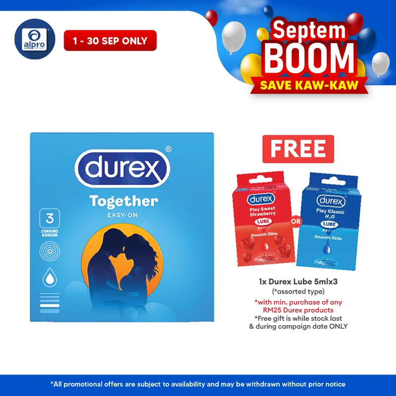 Durex Together Easy-On 3s
