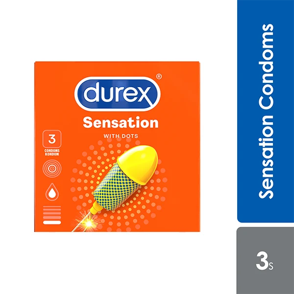 Durex Sensation 3s | Dotted Condoms