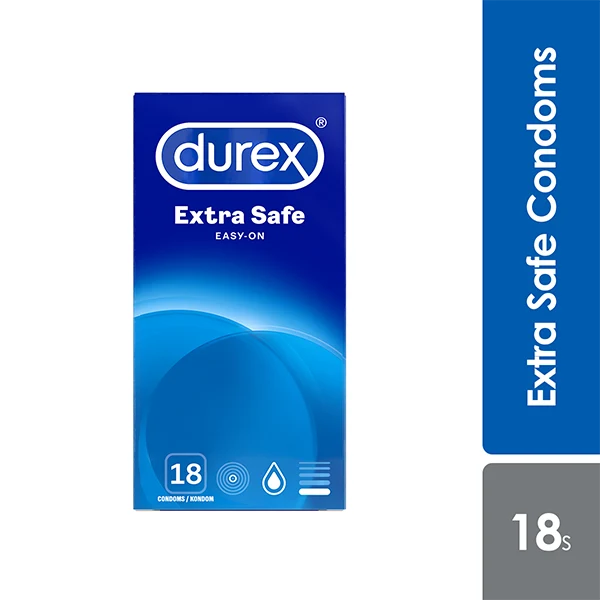 Durex Extra Safe 18s | Latex Condoms