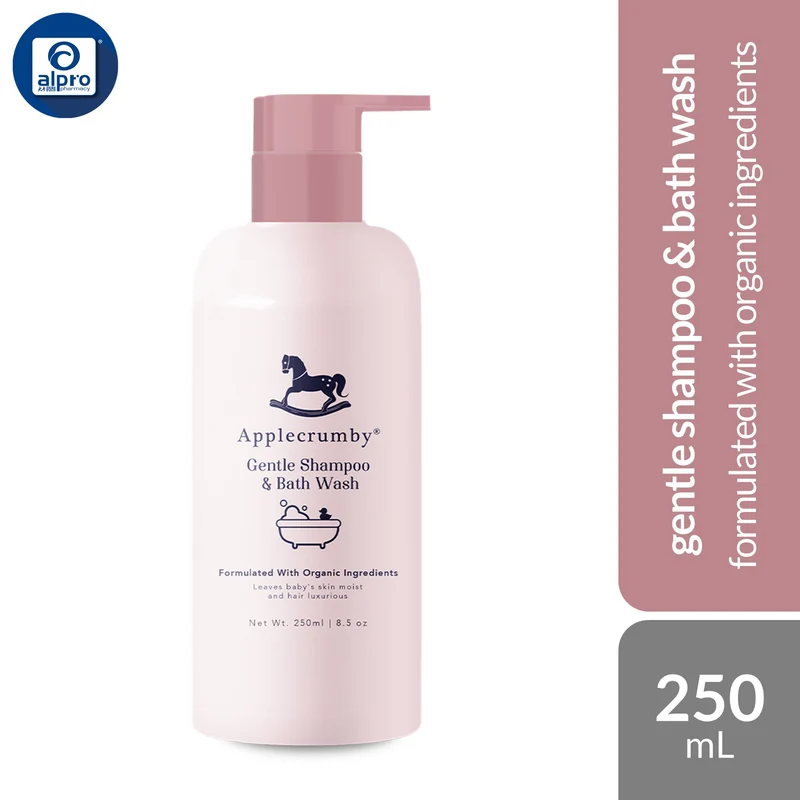 Applecrumby Premium Gentle Shampoo & Bath Wash 250ml
