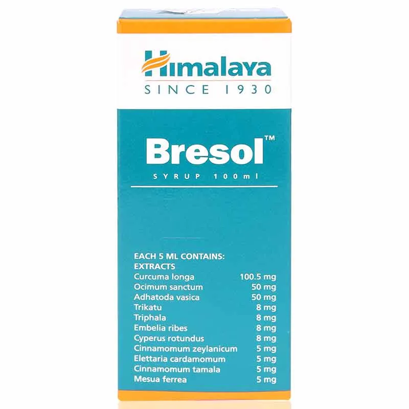 Himalaya Bresol Syrup 100ml