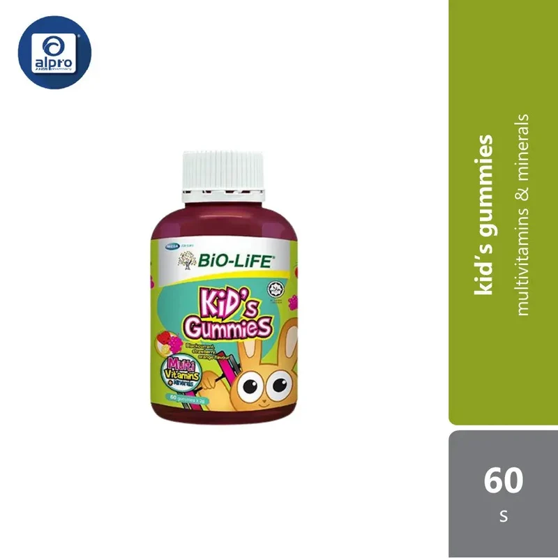 Bio-Life Kid’s Gummies Multivitamins + Minerals 60s | Children's Well Being