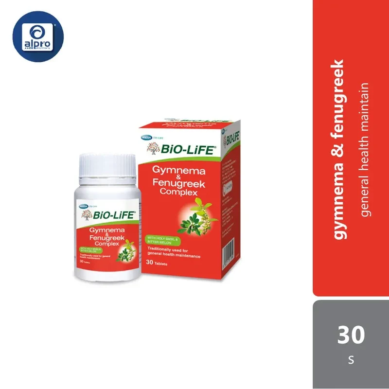 Bio-Life Gymnema & Fenugreek Complex 30s | Natural Herbs