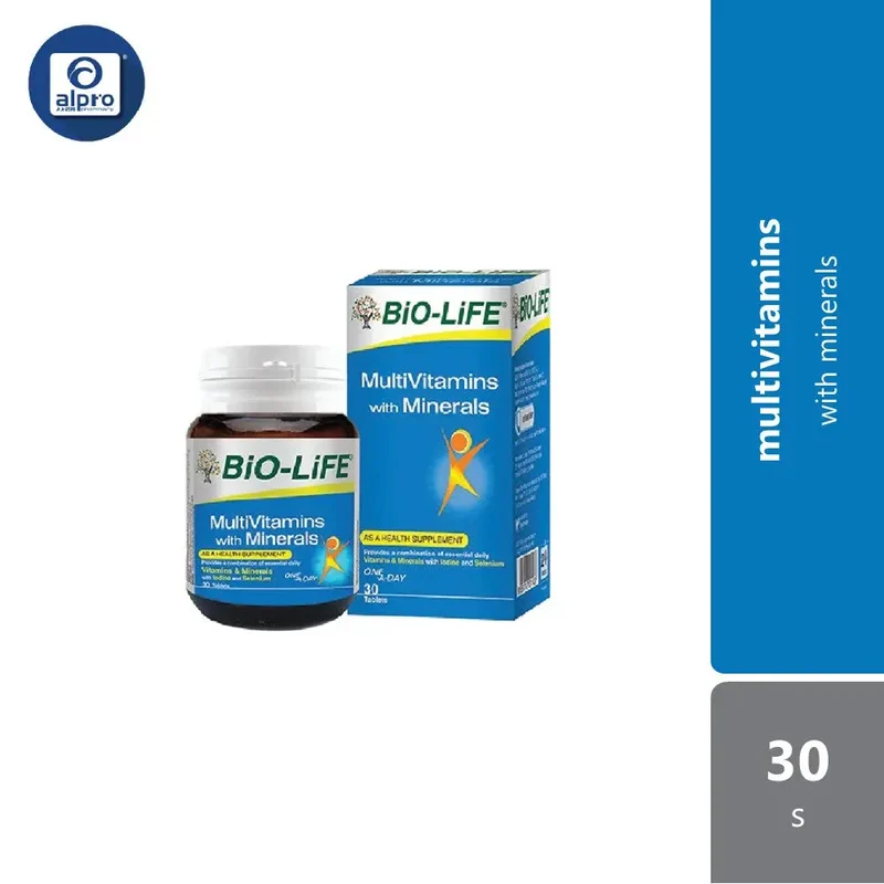 Bio-Life Multivit+Minerals 30s | Maintain Good Health
