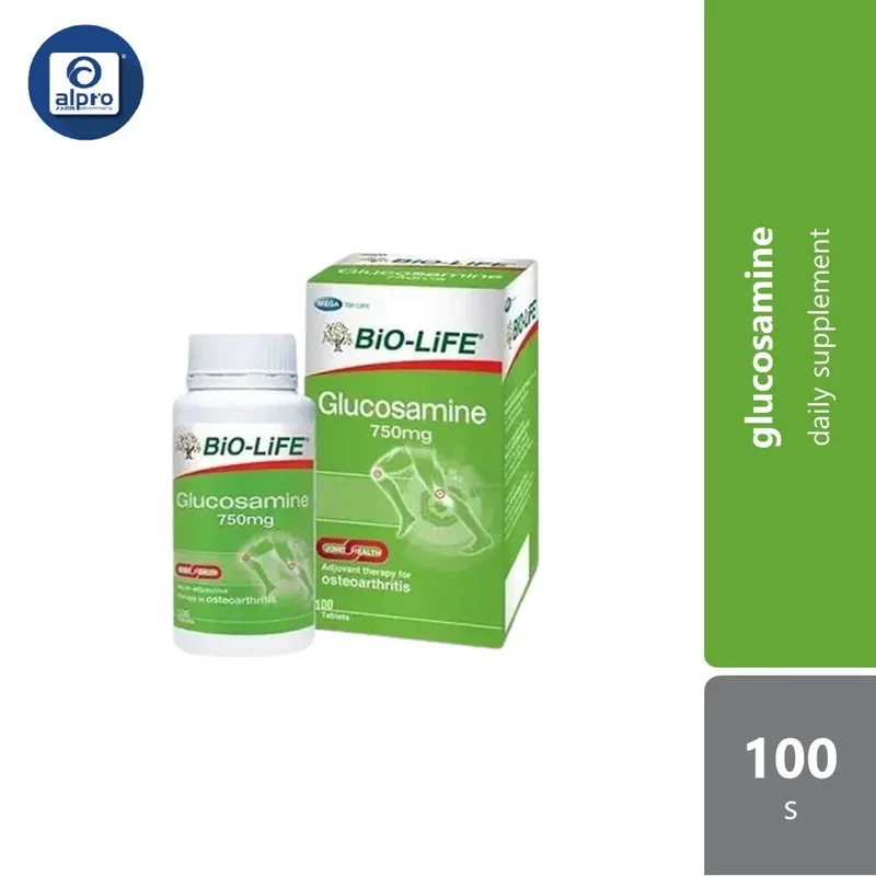 Bio-Life Glucosamine 750mg Tab 100s | Daily Supplement