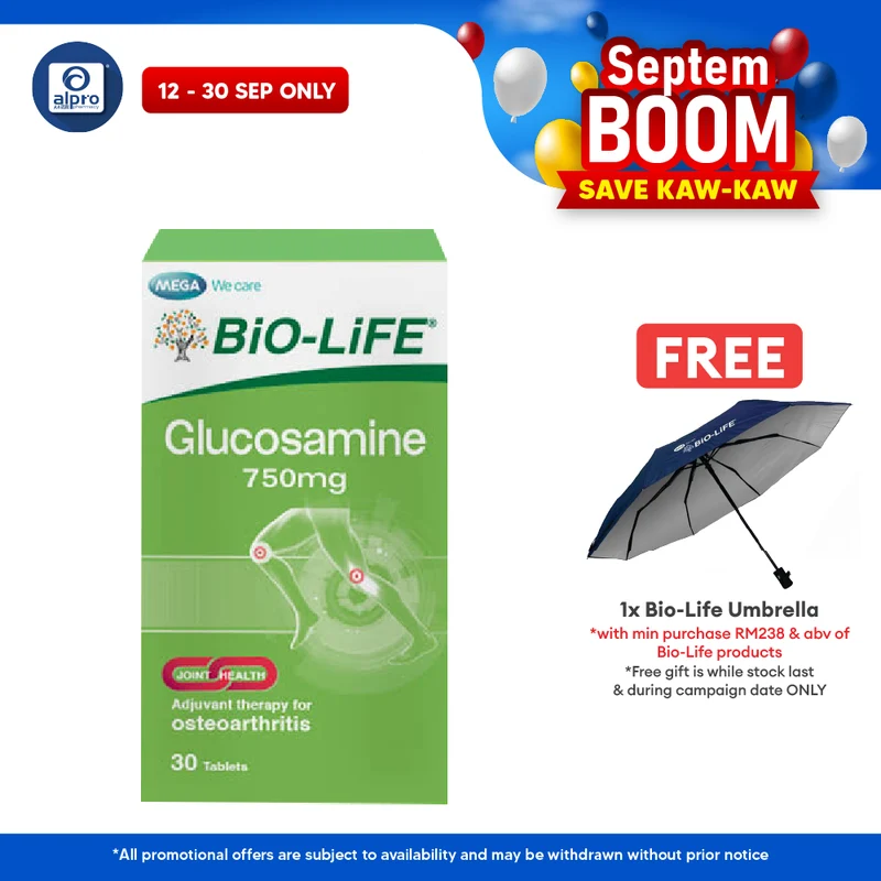 Bio-Life Glucosamine 750mg 30s | Daily Supplement
