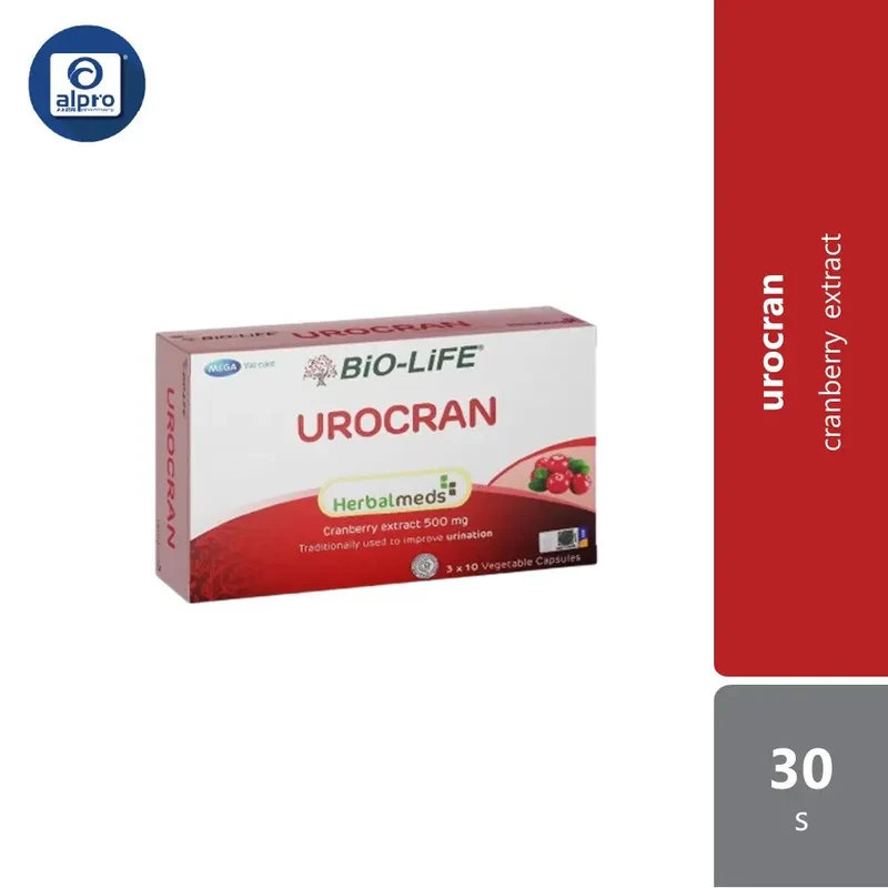 Bio-Life Herbalmeds Urocran 30s | Cranberry Extract