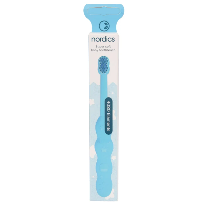 Nordics Baby Premium Toothbrush Blue(Super Soft)-4080