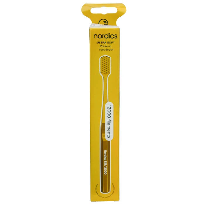 Nordics Premium Toothbrush Silk Gold(Ultra Soft)-12000
