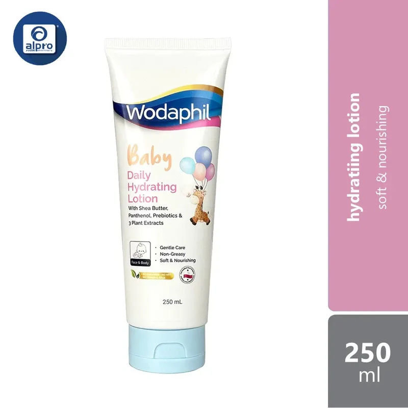 GSO Wodaphil Baby Daily Hydrating Lotion 250ml | Protection from Dryness