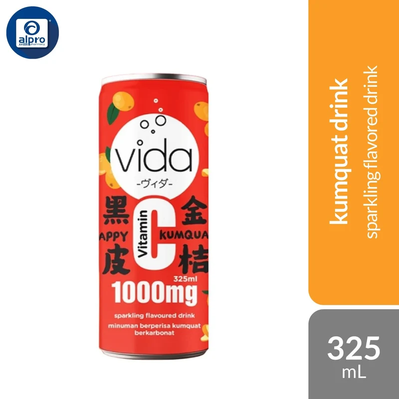 Vida C Kumquat 325mL 1s | Sparkling Flavored Drink