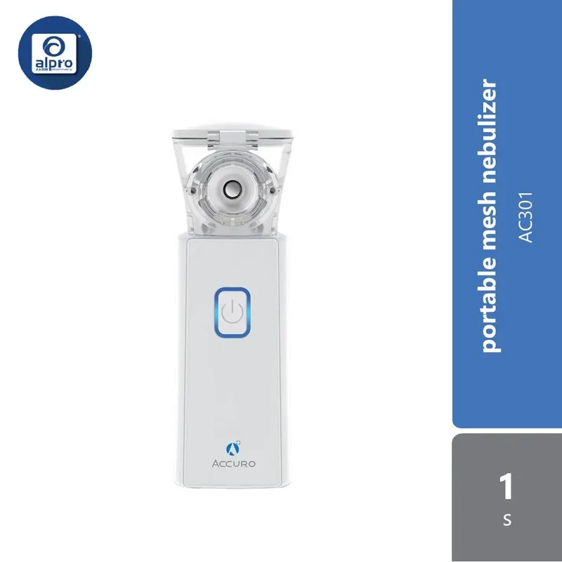 Accuro Portable Mesh Nebulizer AC301 | Compact & Quiet