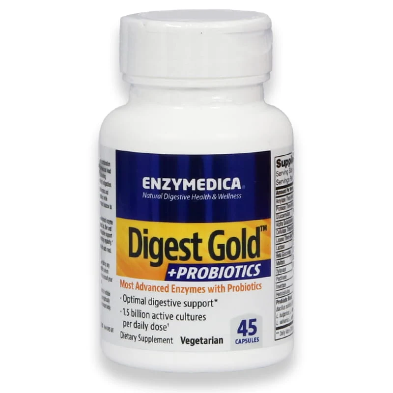 Enzymedica Digest Gold + Probiotics Capsules 45'S