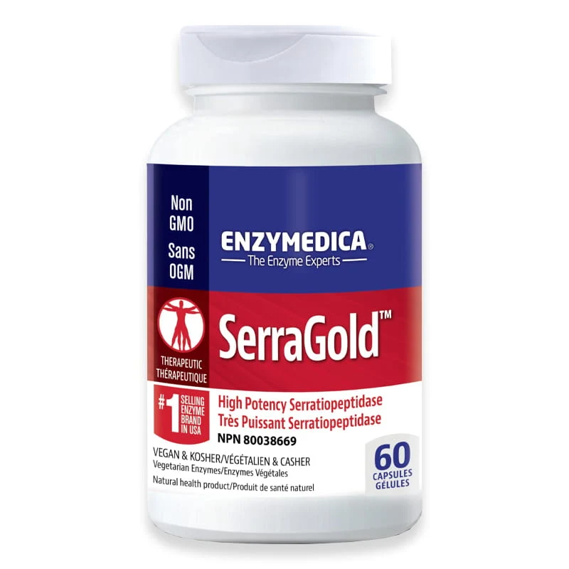 Enzymedica Serragold Capsules 60'S