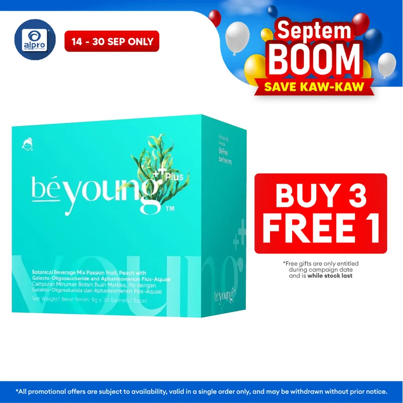Beyoung™ Plus Gut-Brain-Skin Axis Booster 30s | Improve Gut Skin Health
