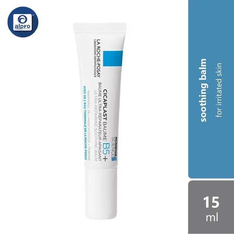 La Roche Posay Cicaplast Baume B5 15ml | Helps Nourish & Soothe Dry Skin