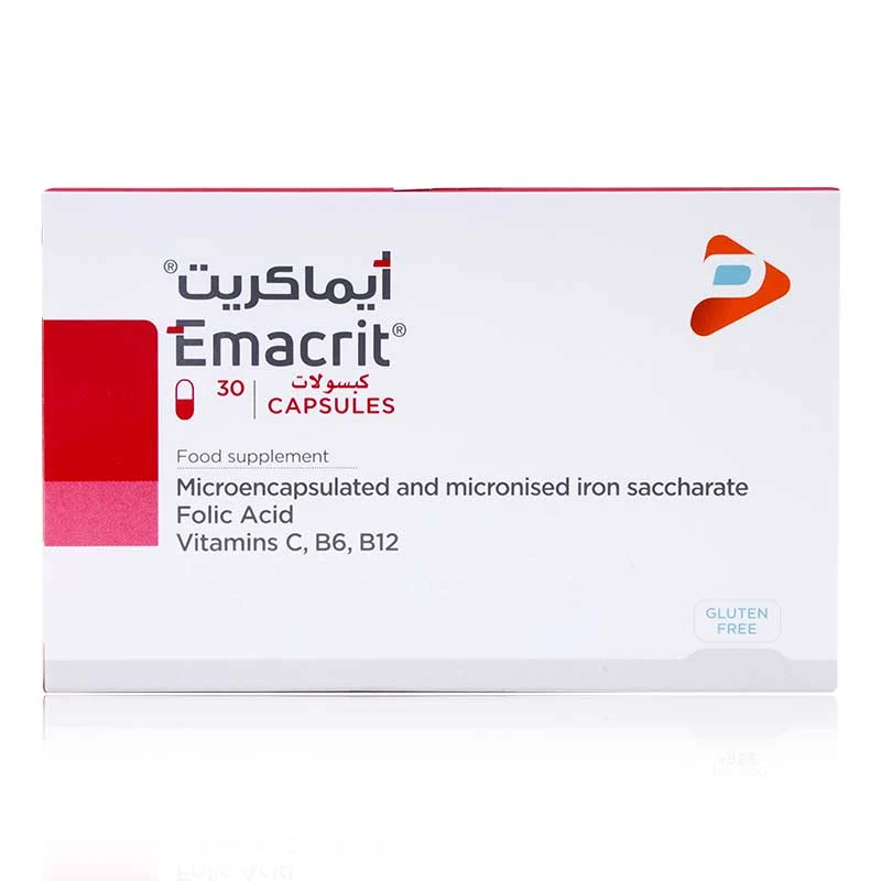 Emacrit Capsules 30'S