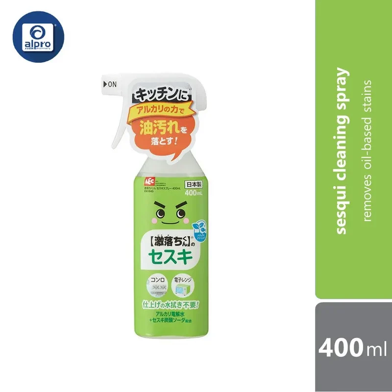 LEC GEKIOCHI Spray 400ml (Baking Soda/Citric Acid/Sesqui)