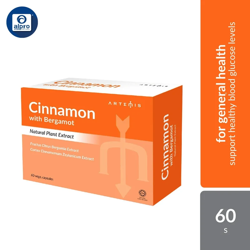 Artemis Cinnamon Bergamot Capsule 60s | Helps To Maintain General Health.