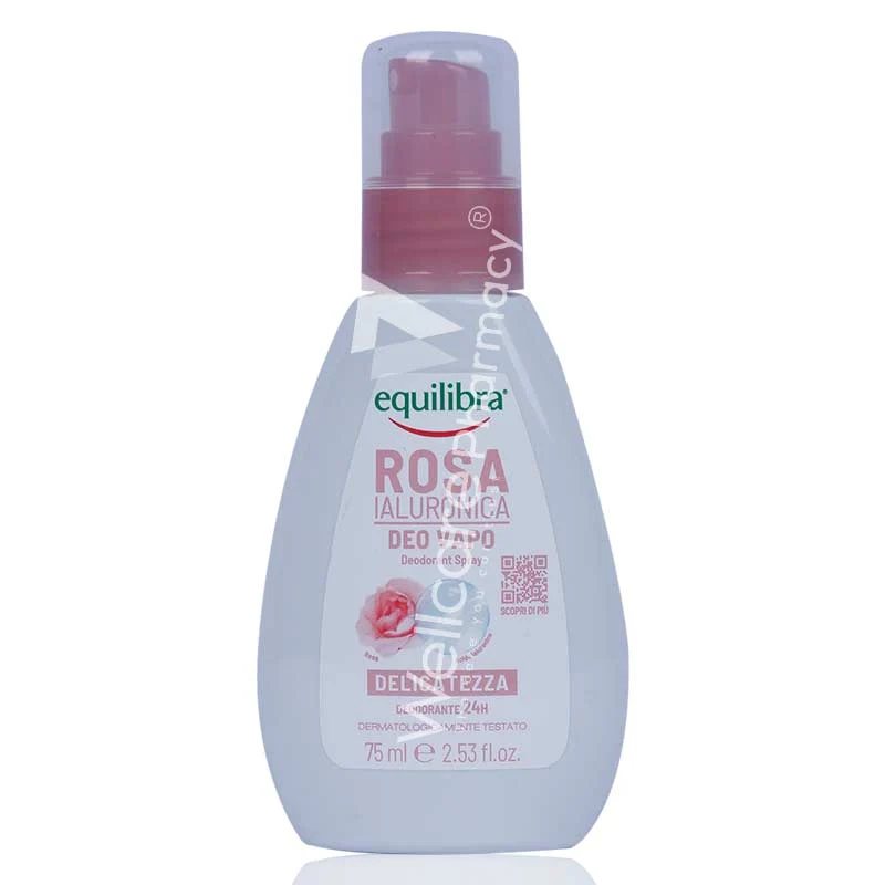 Equilibra Rose Gentle Deodorant Spray 75ml