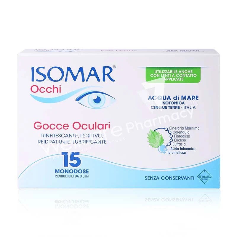 Isomar Occhi Eye Drops Monodose 15x0.5ml